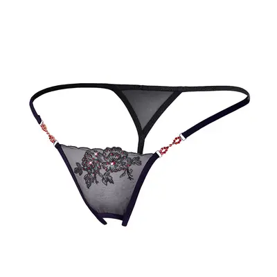 Прашка с бродерия и отворено дъно