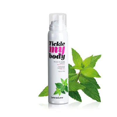 Масажна пяна с аромат на мента