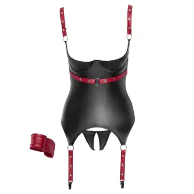 Разкриващ комплект с нашийник и белезници