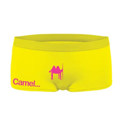 Дамски боксерки Camel, жълти