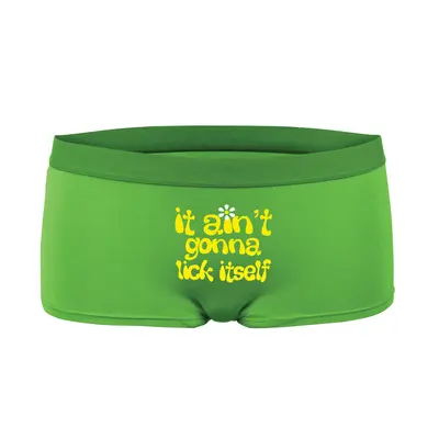 Дамски боксерки Lick Itself, зелени