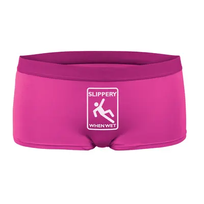Дамски боксерки Slippery Wet, розови