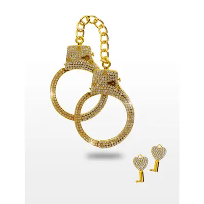 Белезници с камъчета TABOOM златисти