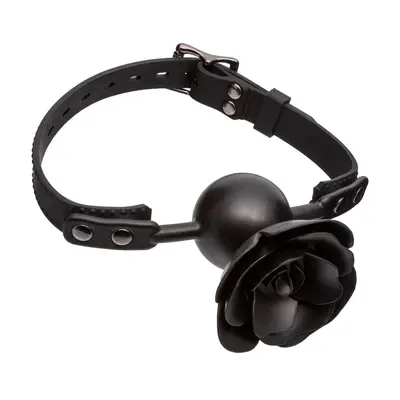 Наустник с топка и роза Forbidden