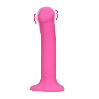 Дилдо Loveline, Вибриращо, Розово, M