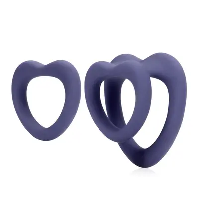 Комплект пенис рингове Loveline, Лилав