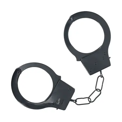 Метални белезници OUCH!, Черни