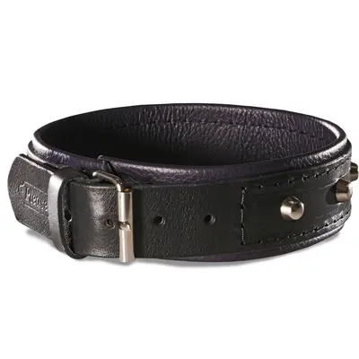 Нашийник с шипове, от ест. кожа, дамски