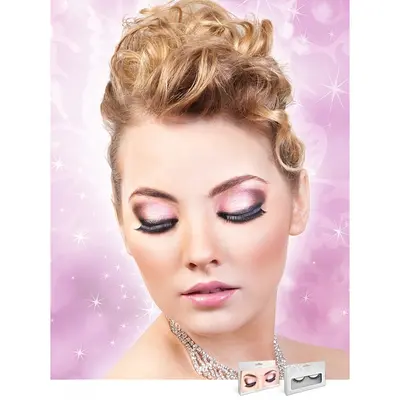 Черни мигли с редуваща се дължина