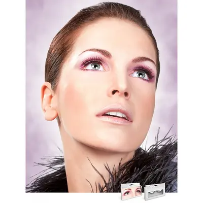 Черни мигли с варираща дължина