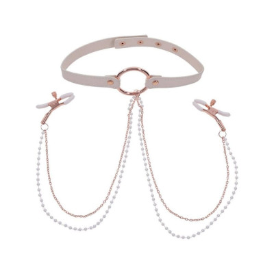 Нашийник с щипки Peaches ‘n Creame