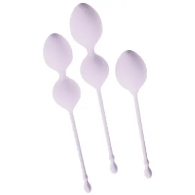 Кегел комплект за тренировка на тазовото дъно, beau cœur, ELORIN Love Ball Set, 3 части