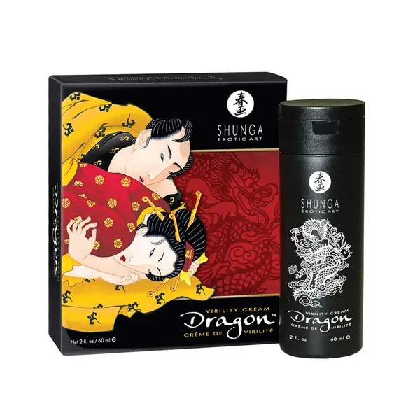 възбуждащ крем DRAGON Shunga, усещане за огън и лед, от sexshop sexwell
