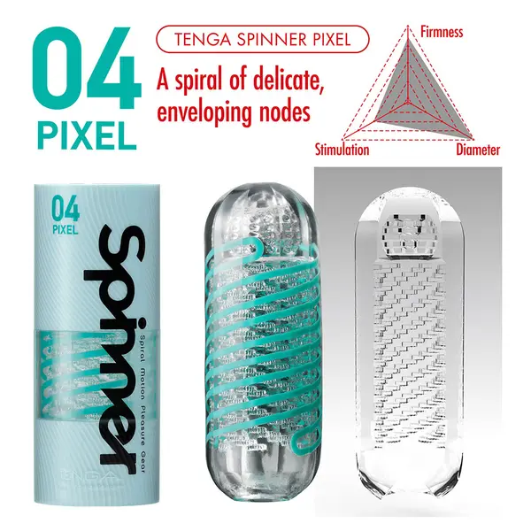 Мастурбатор Tenga Spinner PIXEL