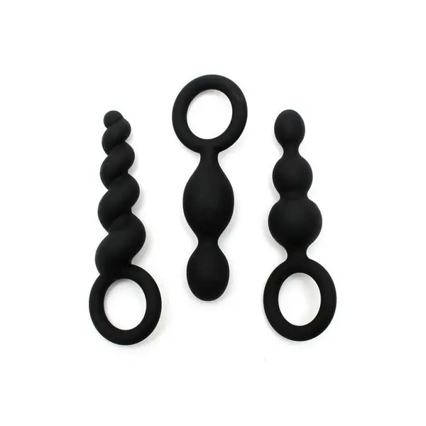 Анални разширители Satisfyer, черни