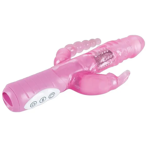 Вибратор с ротация и двойна стимулация 3xLUST