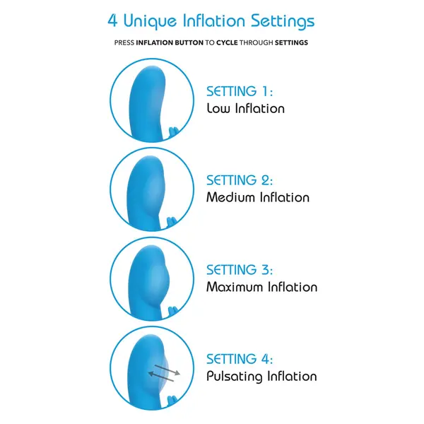 Вибратор заек Calexotics Insatiable G, Г-точка, Надуваем Sex Shop Sexwell-2