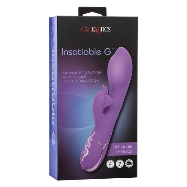 Вибратор Calexotics Insatiable G, Надуваем, Г-точка, 21 см, Sex shop, Sexwell-10