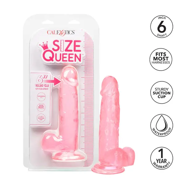 Дилдо Size Queen, розово
