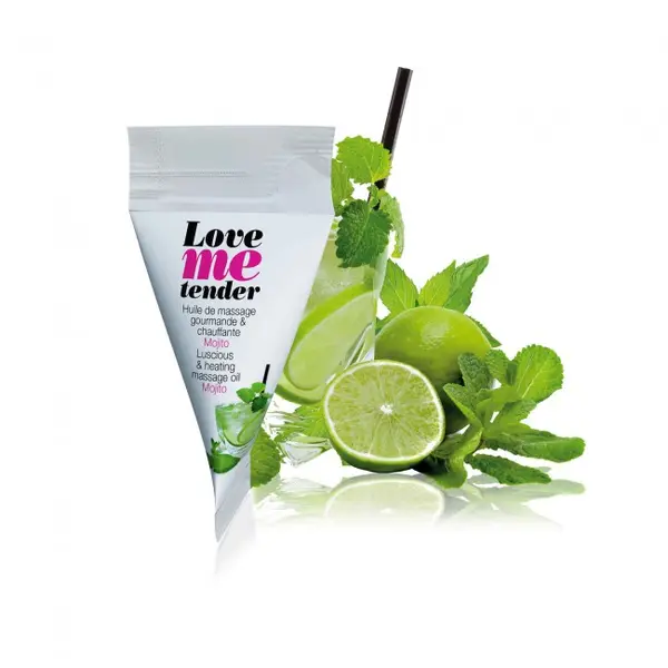 Масажно олио Мохито, загряващо