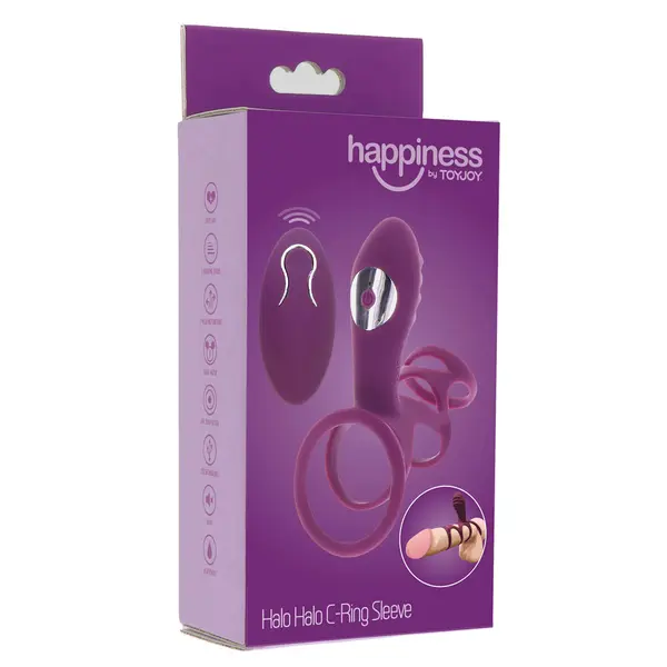 Ринг с клиторстимулатор Halo Halo