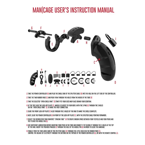 Клетка за пенис с електростимулация