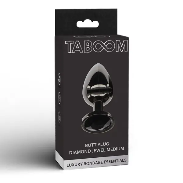 Анален разширител с черен камък, М