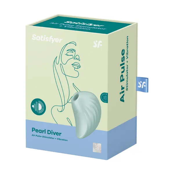Satisfyer Pearl Diver Вибриращ въздушен стимулатор