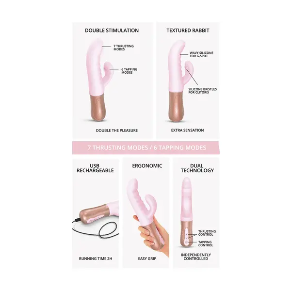 Вибратор заек Sassy Bunny от сексшоп Sexwell