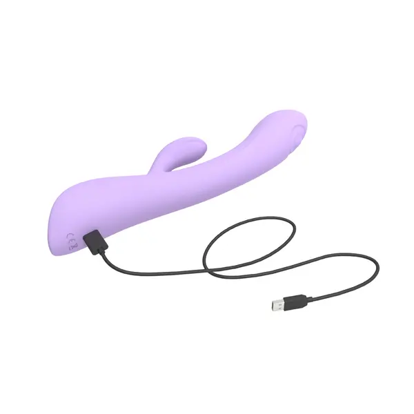 Вибратор с Клиторстимулатор Bunny and Clyde, Тупкащ, Лилав Sex Shop Sexwell - 3