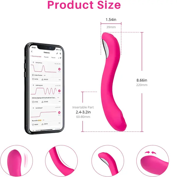 Вибратор за G-точка Lovense OSCI 2 от sexshop Sexwell