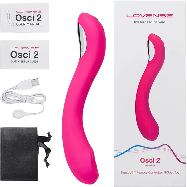 Вибратор за G-точка Lovense OSCI 2 от sexshop Sexwell