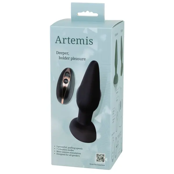 Анален вибратор с пулсации Artemis