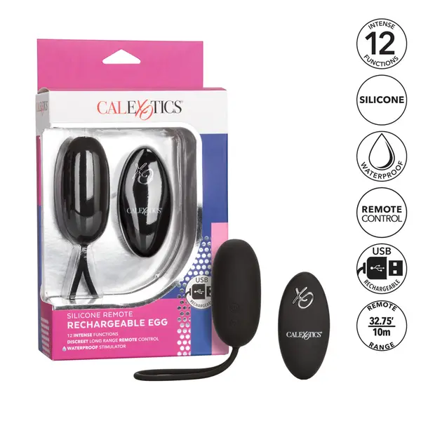 Виброяйце с дистанционно, презаредимо от сексшоп Sexwell