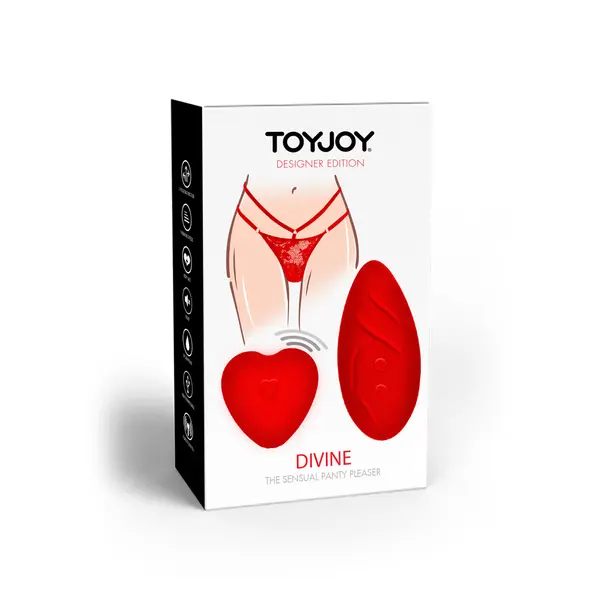 Бикини с клиторстимулатор Divine Panty Pleaser от TOYJOY Designer Edition