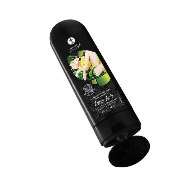 Унисекс възбуждащ гел Lotus Noir Shunga, предлаган от сексшоп sexwell
