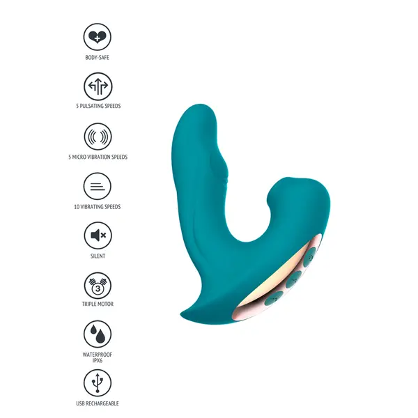 Вибратор Xocoon Eternal Love, Пулсиращ, Г-точка, Супер тих Sex Shop Sexwell - 11