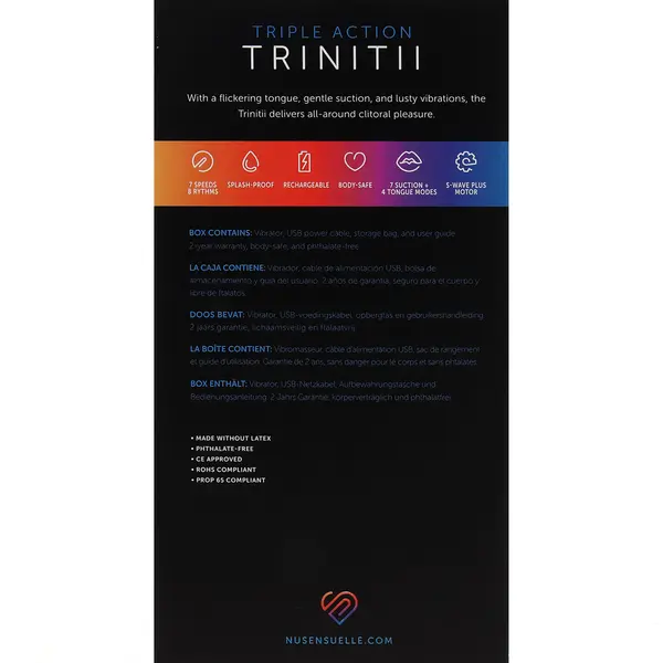 Клиторстимулатор с езиче Trinitii