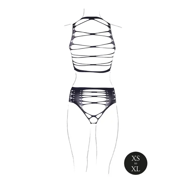 Разкриващ топ и бикини Helike XLV