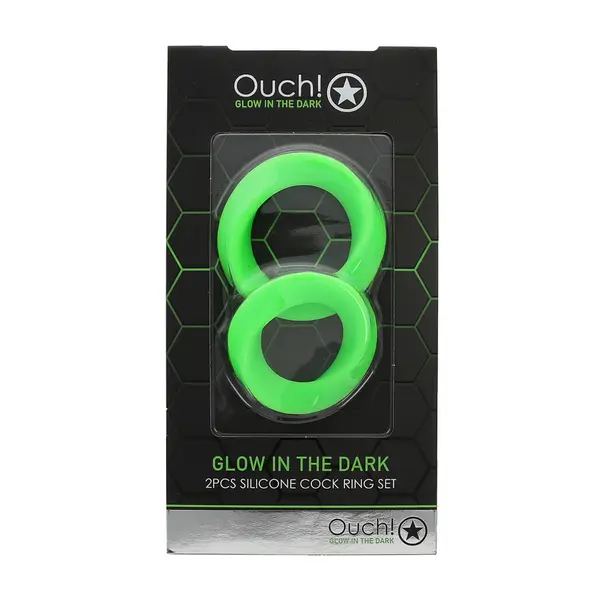 Фосфоресциращи пенис рингове OUCH!