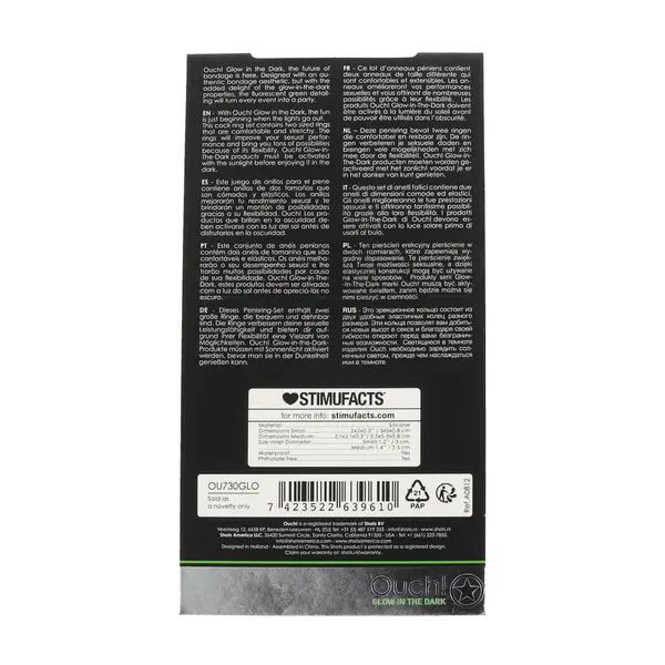 Фосфоресциращи пенис рингове OUCH!