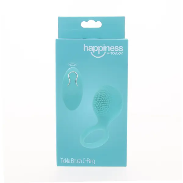 Пенис ринг с четчица Tickle Brush
