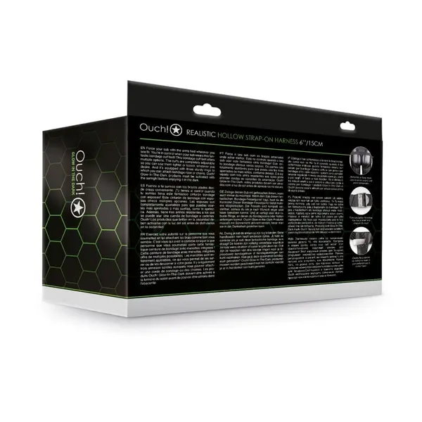 Пенис колан светещ в тъмното OUCH!