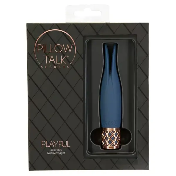 Вибратор с две езичета Playful