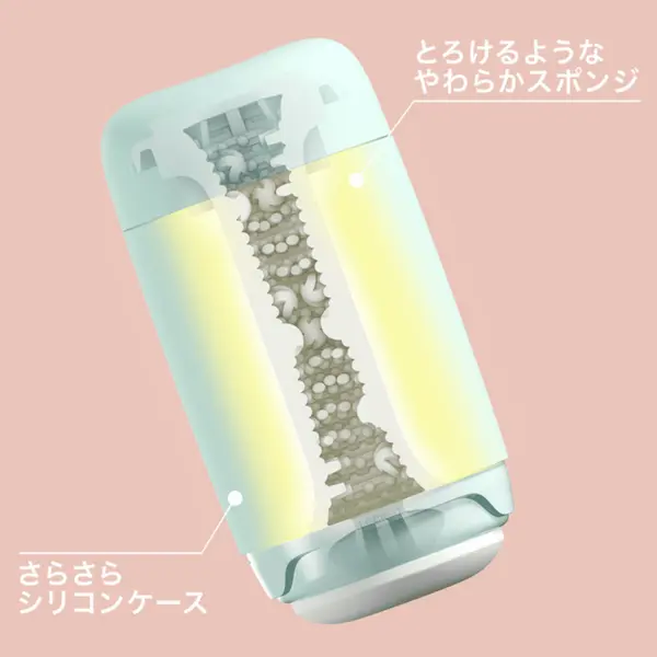 Мастурбатор Tenga Puffy Mint зелен