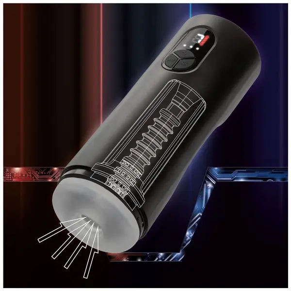 Мастурбатор Bionic с вибр. и засмукване