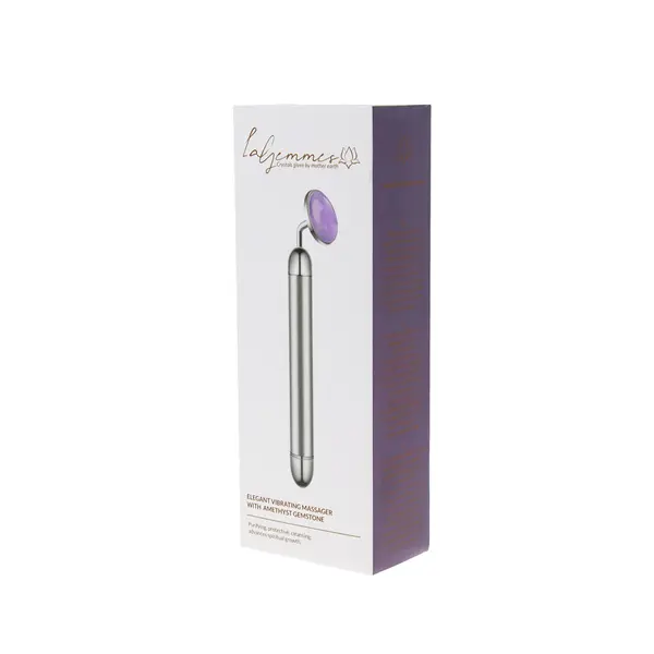 Вибромасажор с аметист