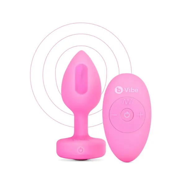 Анален вибратор с кристал b-Vibe S/M