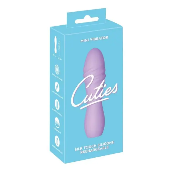 Мини вибратор Cuties серия 3, лилав