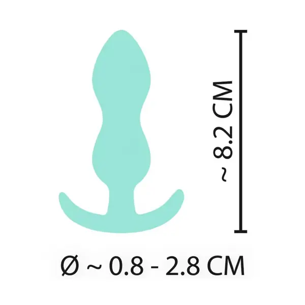 Анален разширител Cuties зелен